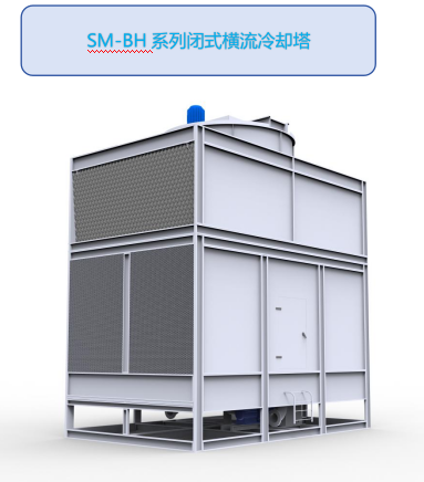 闭式横流冷却塔