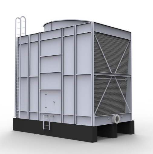 开式横流冷却塔