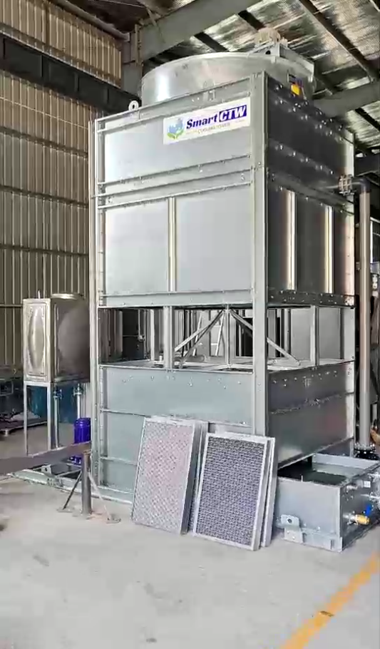 闭式逆流冷却塔